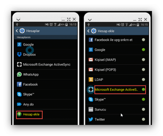 Office 365 Hesabının Android Üzerine Kurulumu