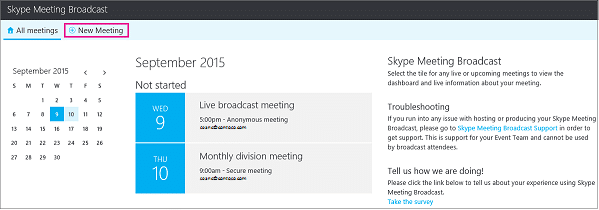Skype for Business Broadcast Meeting Özelliği Nasıl Aktif Edilir?