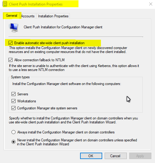 SCCM-Uzerinde-Configuration-Manager-Dagitimi-Nasil-Yapilir2 SCCM Üzerinde Agent Dağıtımı Nasıl Yapılır?