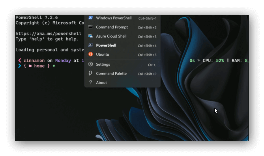 Windows 11 22H2 ile Windows Terminali Kullanımı