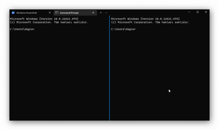 Windows 11 22H2 ile Windows Terminali Kullanımı - Dağcan Nural