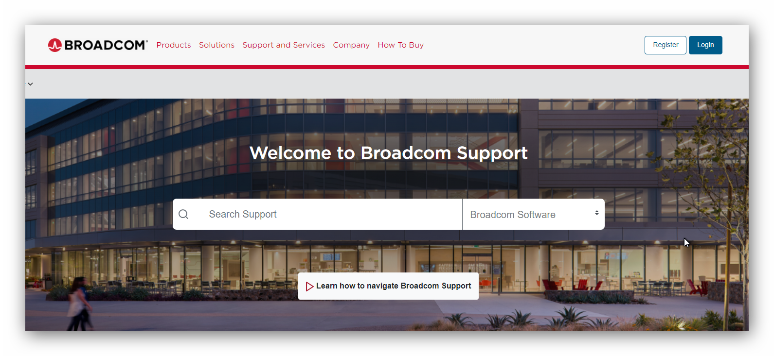 Broadcom Support Portal