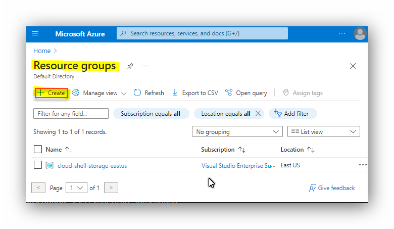 Azure Resource Group Yetkilendirme