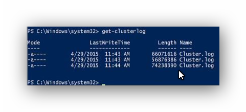 Failover Cluster Log İnceleme