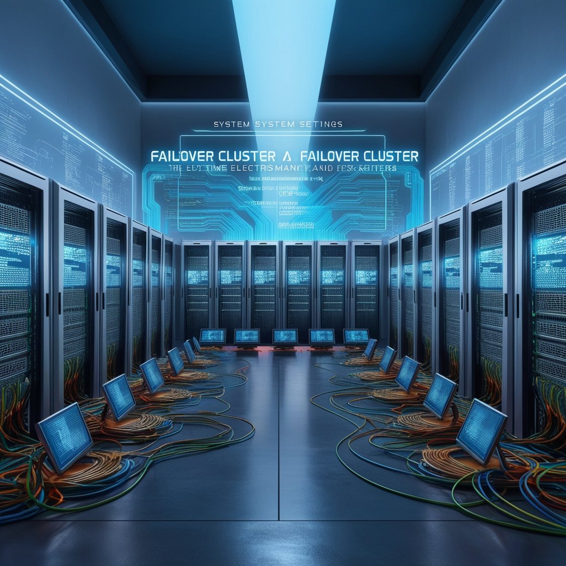 Failover Cluster Ayarları