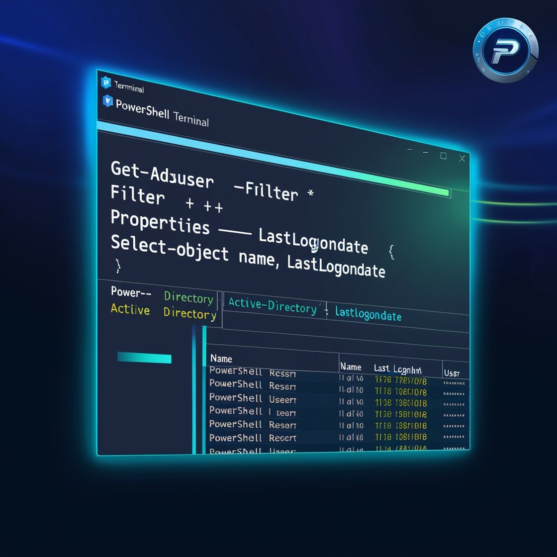 PowerShell ile Active Directory Kullanıcılarının Son Giriş Tarihini Listeleme