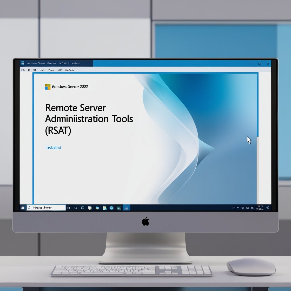 Windows Server 2022 RSAT Kurulumu