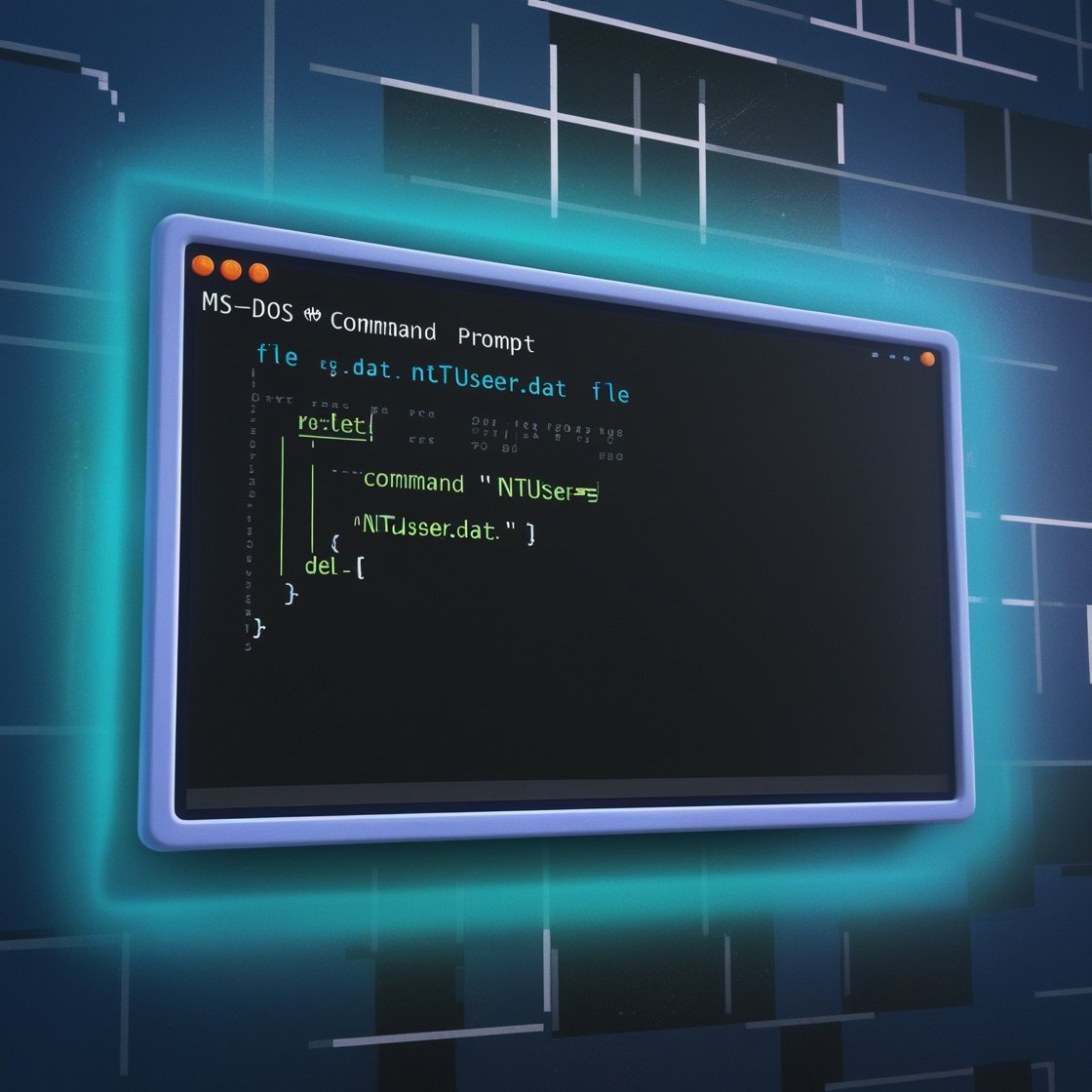 `ntuser.dat` Dosyasını Silmek İçin Yapılması Gereken İşlemler