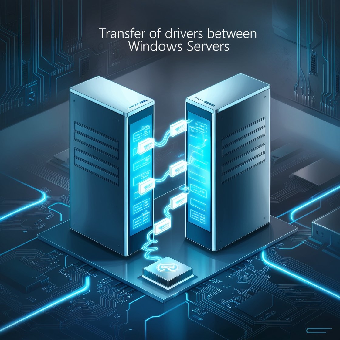 Windows Sunucular Arasında Driver Aktarımı