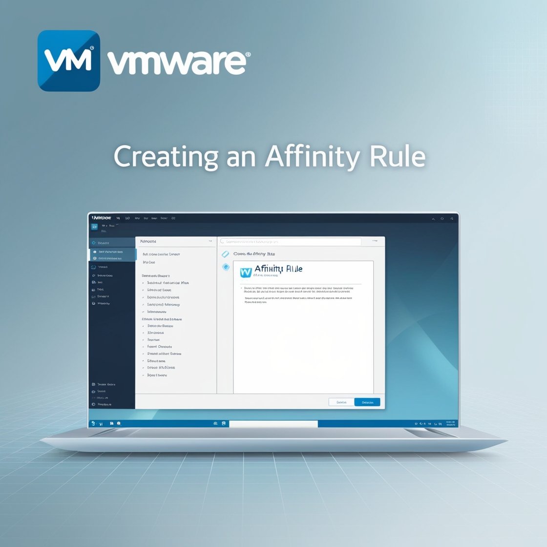 VMware Üzerinde Affinity Rule Oluşturma