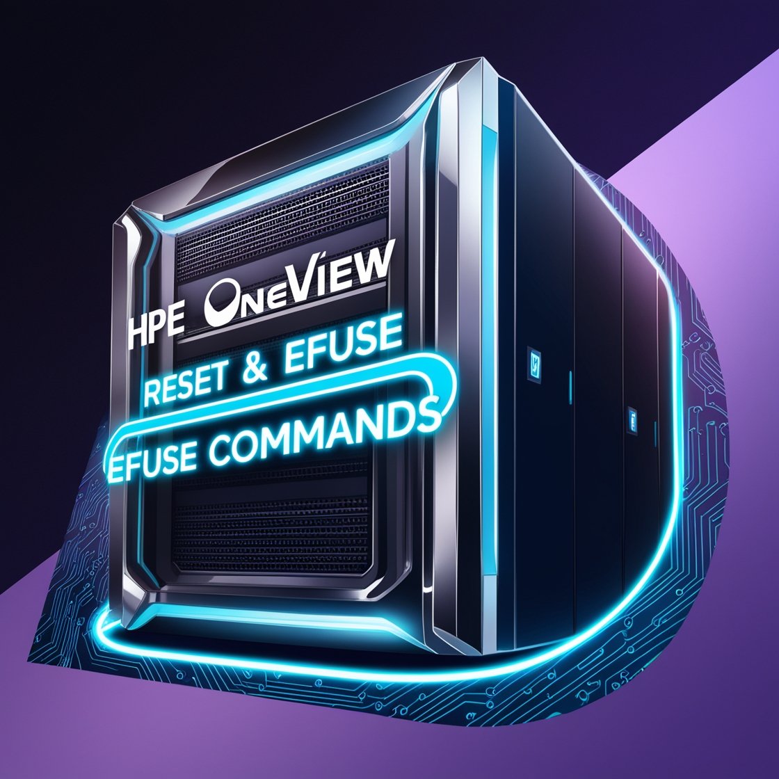HPE Oneview Reset & Efuse Commands