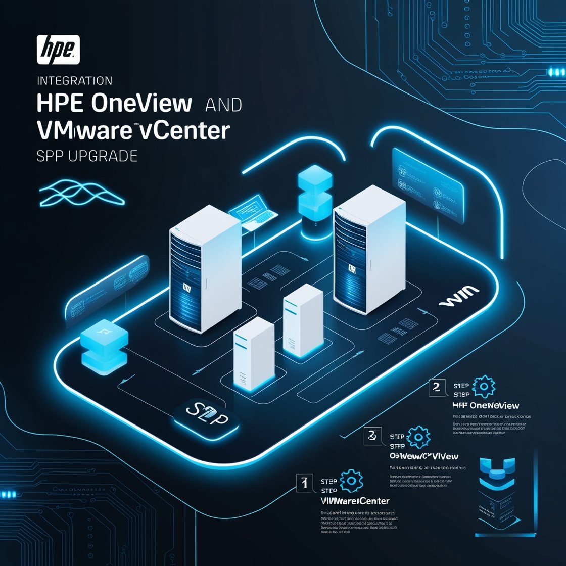 HPE Oneview Vmware vCenter ile SPP Upgrade