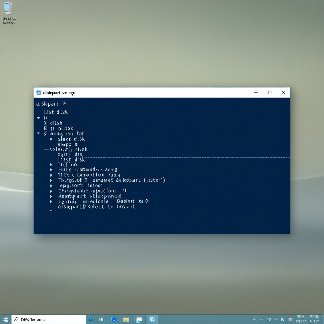 Diskpart Aracı Kullanımı