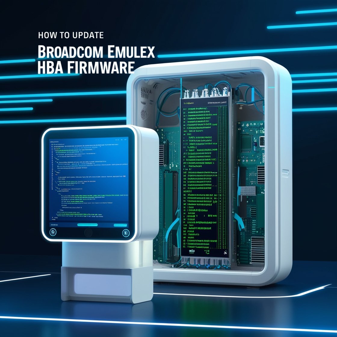 Broadcom Emulex HBA Firmware Nasıl Güncellenir