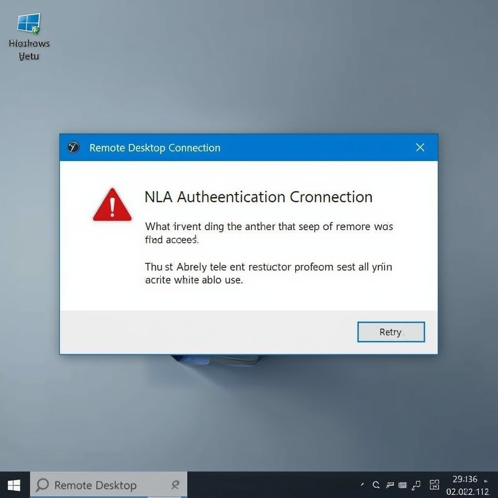 Ağ Düzeyli Kimlik Doğrulama (NLA) Hatası ile RDP Bağlantı Sorunu