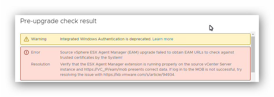 VMware vSphere ESX Agent Manager (EAM) Upgrade Hatası ve Çözümü4