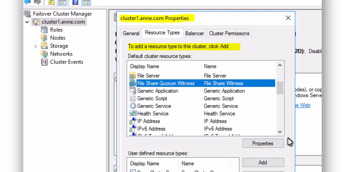 Windows Failover Cluster’da Alternate Witness Kurulumu ve Önemi